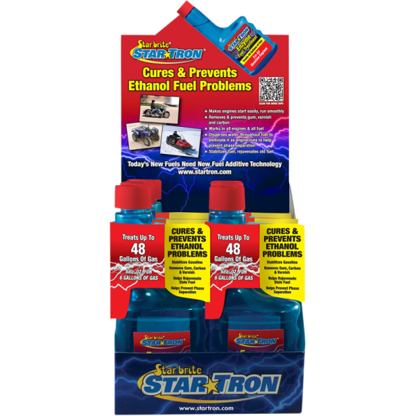 (image for) Star Tron Enzyme Fuel Additive, 237 ml (8 fl. oz.) 6 pk. w/ mini counter display