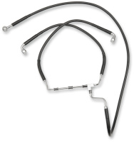 (image for) Black Vinyl Extended Brake Line (+6") 1741-3997