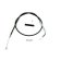 (image for) Black Vinyl Idle Cable, 32.5"