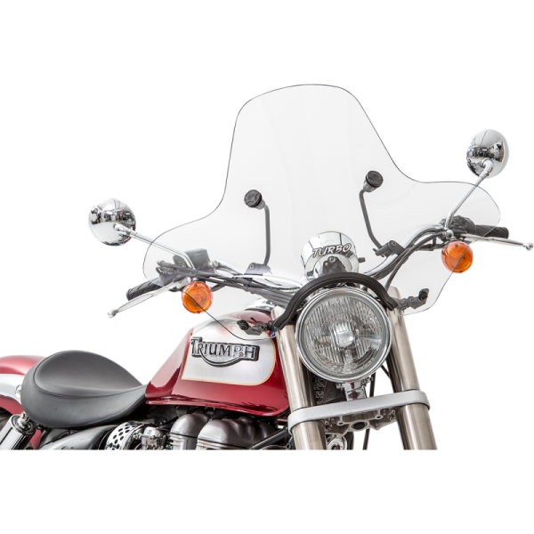 (image for) SLIPSTREAMER Turbo Fairing Clear windshield with hardware kit
