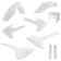 (image for) Acerbis Full Plastic Kit - White