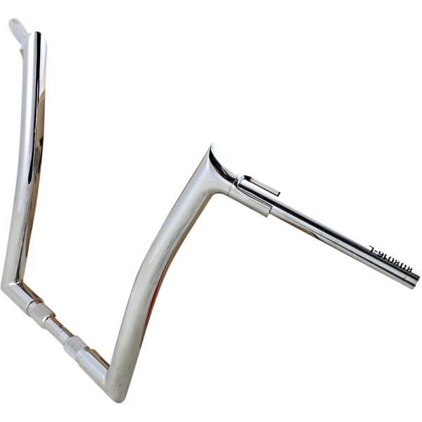 (image for) FAT BAGGERS INC EZ Install Pointed Top Handlebar - Chrome, 16” Rise