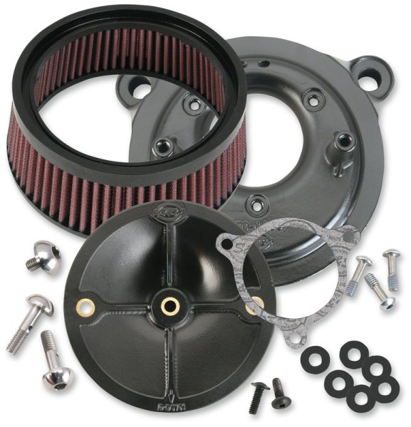 (image for) S&S CYCLE Super Stock Stealth Air Cleaner Kit Without Cover