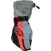 (image for) Arctiva Women's Pivot 8 Gloves, Gray/Coral, Size M