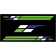 (image for) Kawasaki Black/Green Door Mat