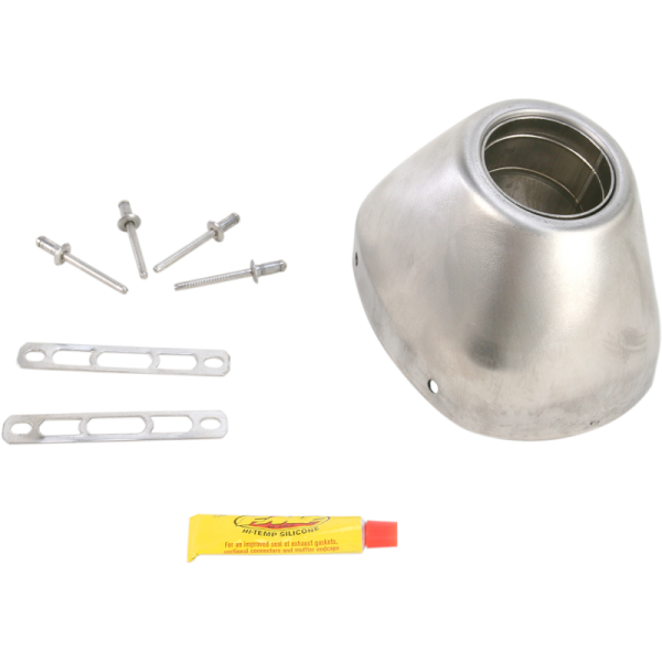 (image for) FMF RCT Repl. End Cap Kit, Stainless Steel