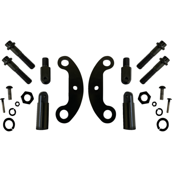 (image for) Custom Dynamics Brake Caliper Mount Kit (Black)