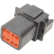 (image for) Black 8-Pin Receptacle