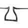 (image for) Black 12" End Rise 1 1/2" Hammerhead Handlebar