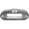 (image for) ATV Standard Aluminum Hawse Fairlead, Polished Aluminum