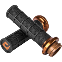 (image for) Hart-Luck Lock-On Grips Black/Bronze