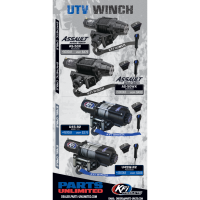 (image for) KFI UTV Assault Winch, 5,000 lb. Wide