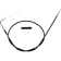 (image for) Black Vinyl Idle Cable - 42-1/2"