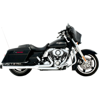 (image for) 2-Into-1 Chrome System with Black End Caps