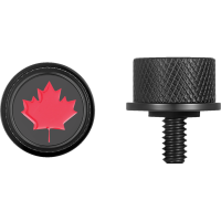 (image for) Seat Screw Black Red Maple Leaf