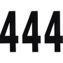 (image for) Standard Numbers - 8" Black - No. 4