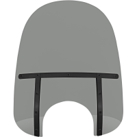 (image for) Memphis Fats 21" Windshield - "Night Shades" black smoke