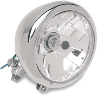 (image for) 5 3/4" Diamond-Style Headlight Assembly - Plain