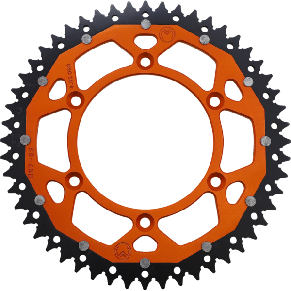 (image for) Moose Racing Moose Offroad Dual Sprocket - 52T Orange