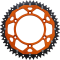(image for) Moose Offroad Dual Sprocket - 52T Orange