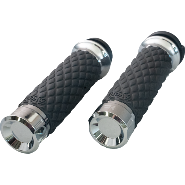 (image for) Khrome Werks Grips - Diamond Klassic, Chrome