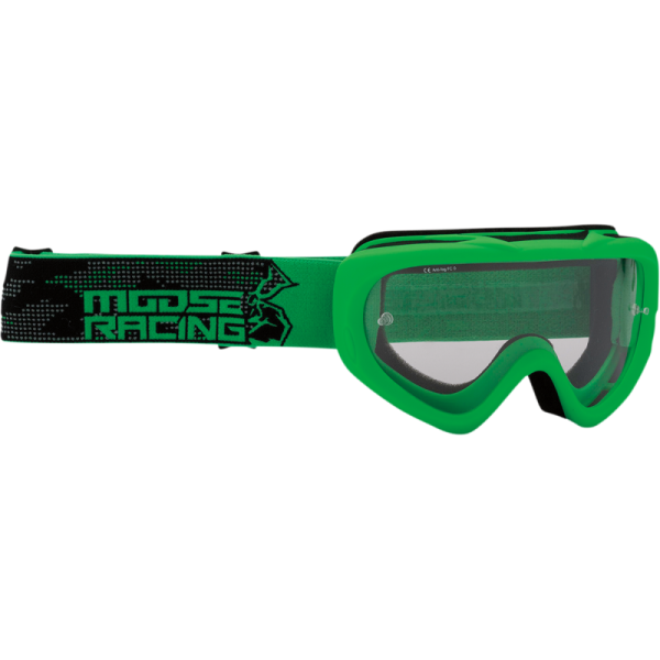 (image for) MOOSE RACING SOFTGOODS Moose Offroad Youth Qualifier Goggles - Green