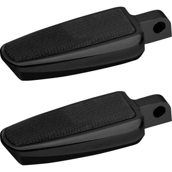 (image for) CYCLESMITHS Male-Mount Footpegs Black w/o rivets
