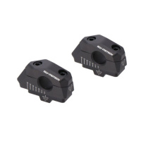 (image for) 25 mm Black Adjustable Bar Riser