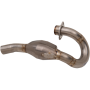 (image for) FMF Megabomb Titanium SX Head Pipe/Mid-Pipe - Kawasaki KX450X