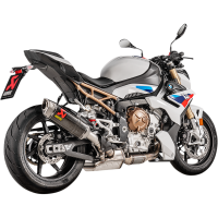 (image for) Akrapovič Single Carbon Muffler w/ Titanium End Cap for BMW S 1000 R / M 1000 R