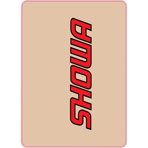 (image for) D'Cor Visuals Upper Fork Decals - Showa, red