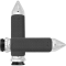 (image for) Memory Foam Grips Medium Spiked Chrome