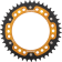 (image for) Supersprox Rear Sprocket - 42T Stealth/Gold (520 Conversion)
