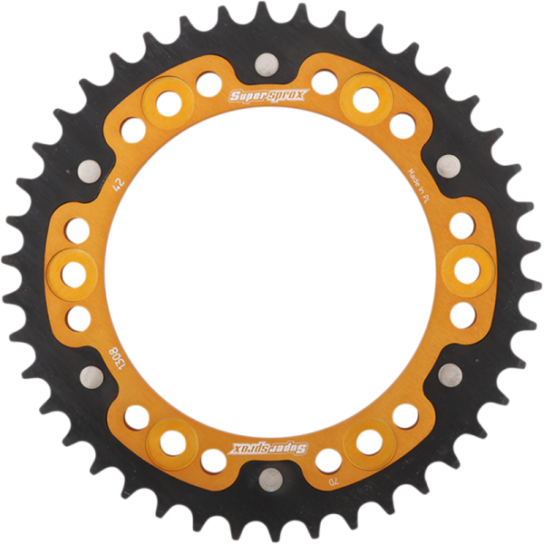 (image for) Supersprox 42T Stealth Rear Sprocket (Gold)
