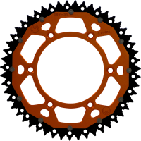 (image for) Moose Offroad Dual Sprocket - 51T Orange
