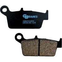 (image for) GBrakes Semi-Metallic Rear Brake Pad