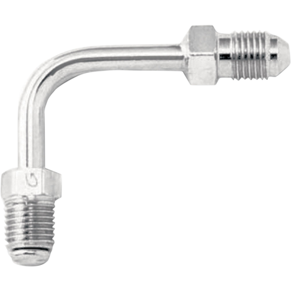 (image for) Goodridge Chrome Long 90° Tube Adapter