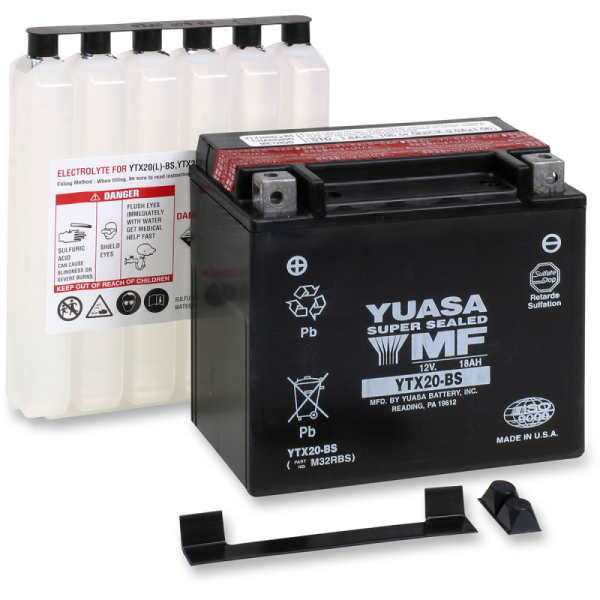 (image for) Yuasa AGM Maintenance-Free Battery for Cagiva Elefant 750 94-97