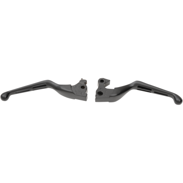 (image for) Drag Specialties Slotted Wide Blade Lever Set Matte Black