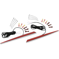 (image for) Show Chrome Saddlebag Side Accent Lights for Honda GL1800 Gold Wing