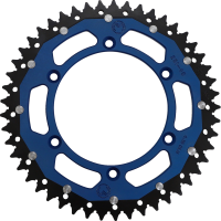 (image for) Moose Offroad Dual Sprocket - 49T Blue