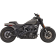 (image for) Radial Sweepers Exhaust - Black w/ black slotted heat shields