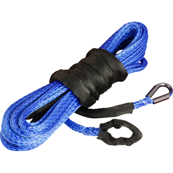 (image for) KFI PRODUCTS KFI Blue Winch Rope Extension - 1/4" x 50'