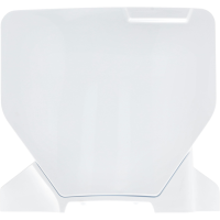 (image for) White 20 Front Number Plate