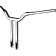 (image for) Chrome 16" End Rise 1 1/2" One-Piece Kagefighter T-Bar