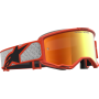 (image for) Alpinestars Vision 5 Goggles - Rora Silver/Orange (Mirror Red Lens)