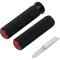(image for) Knurled Grips - Red Anodized - 24 FLHTK/FLTRK/FLHRXS