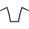 (image for) 1" Strip Handlebars 14"