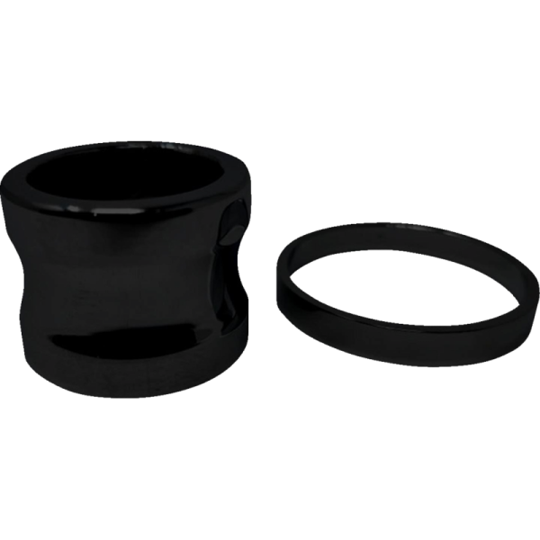 (image for) COVINGTONS Front Axle Spacers Smooth Black