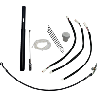 (image for) Black Braided EZ Install Kit - 16" Handlebars
